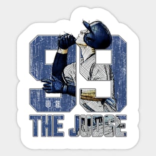 Aaron Judge New York Y Sketch Sticker